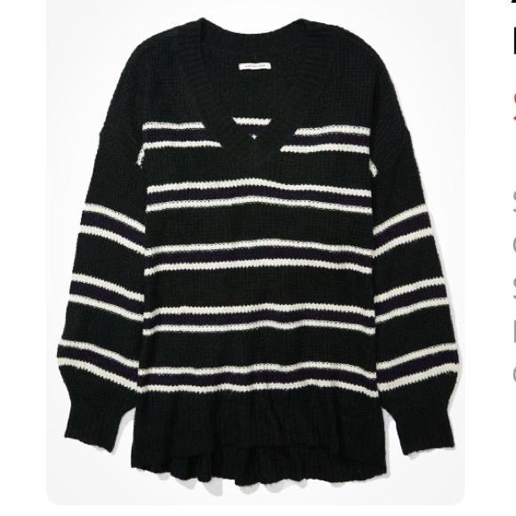 American Eagle Outfitters Sweaters - American Eagle Oversized V-Neck Sweater